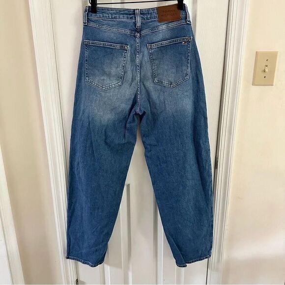 Tommy Hilfiger Women’s Distressed High Rise Balloon Jeans Size 6 - Picture 6 of 13